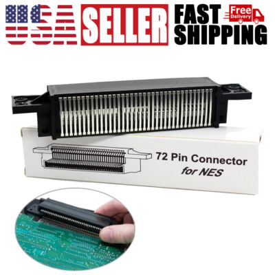 Nintendo Consoles Nes Cartridge Slot Replacement 72 Pin Connector - Main Image