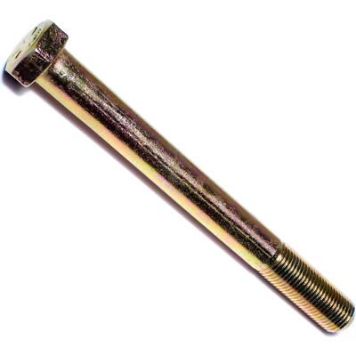 014973253936 Grade 8 Fine Hex Cap Screws 1/2-20 x 5 Piece-10 Yellow