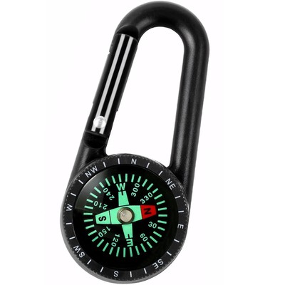 Kompass Mit KarabinerhakenKompass Karabiner Mini Kompas Outdoor Kompass Schlü...