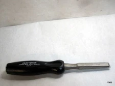 Craftsman 36851 Alloy Steel WF Y Bevel Edge 1/2" Wood Chisel with strike cap