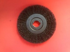 WEILER 6" WIRE WHEEL .0118 BENCH GRINDER NARROW CRIMPED 1" ARBOR