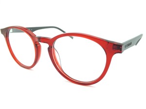 red rimmed glasses