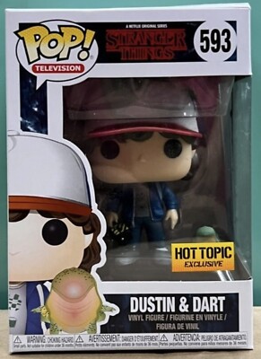 【希少】funko popストレンジャーシングス Dustin & Dart Funko Pop Stranger Things Dustin And Dart 593 2017 Vaulted Hot