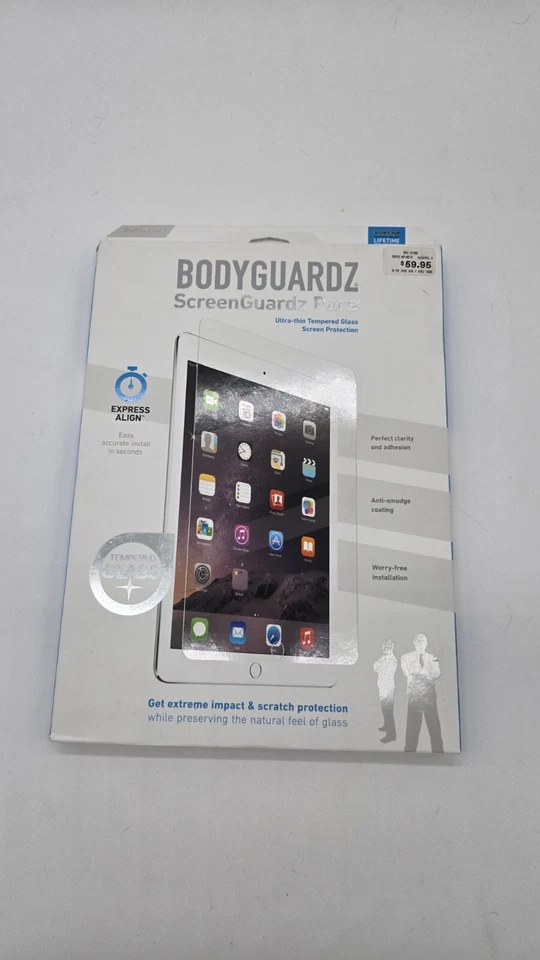 BodyGuardz - Pure Screen Protector for Apple iPad Air 2 - Transparent - Image 2 of 4