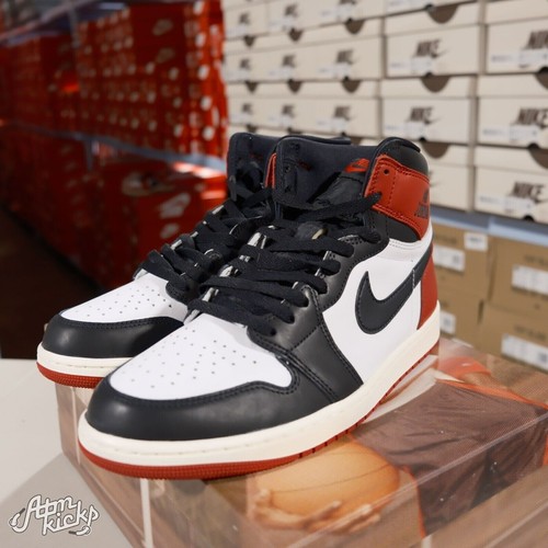 Jordan 1 Retro High OG Black Toe Reimagined (GS) FD1437-106 Youth|Women's - Picture 4 of 12
