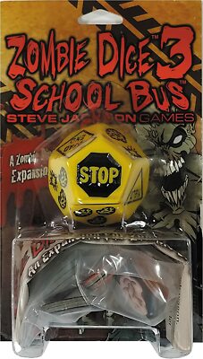 Zombie Dice 3 School Bus Game Expansion From Steve Jackson Games SJG 131334