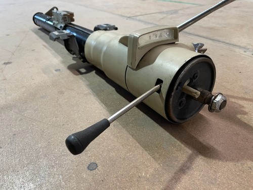 1976-1986 Jeep Wagoneer FSJ J10 J20 CJ Automatic Steering Column Beige w/ Key C - Picture 5 of 7
