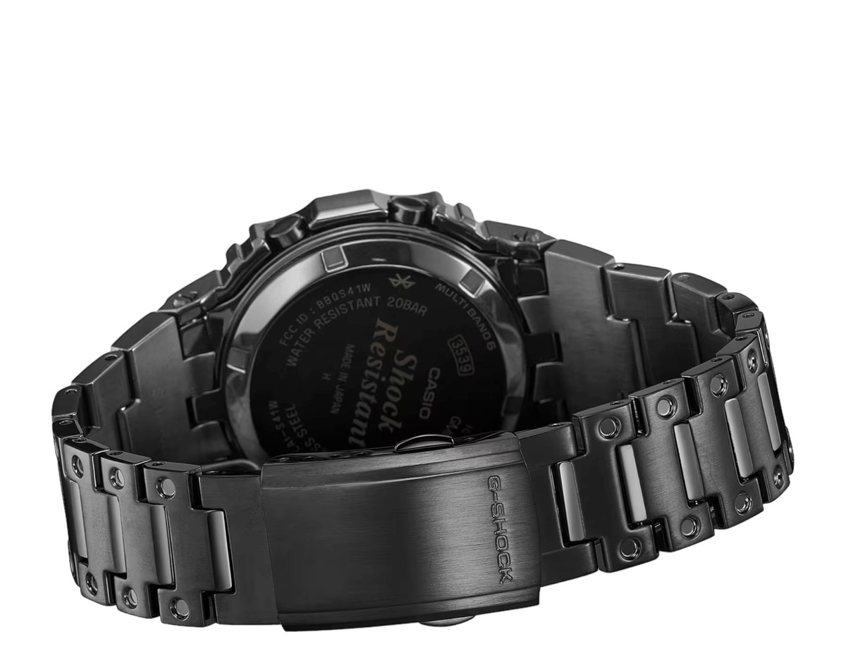 Casio G-Shock GMWB5000BPC1 Digital Full Metal Silver Men's Watch