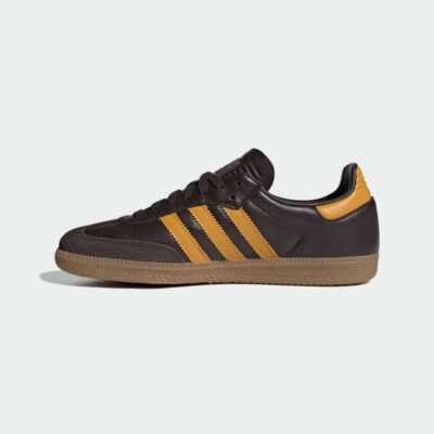 Adidas Samba OG Dark Brown Yellow Gum IG6174 Men's Size | eBay