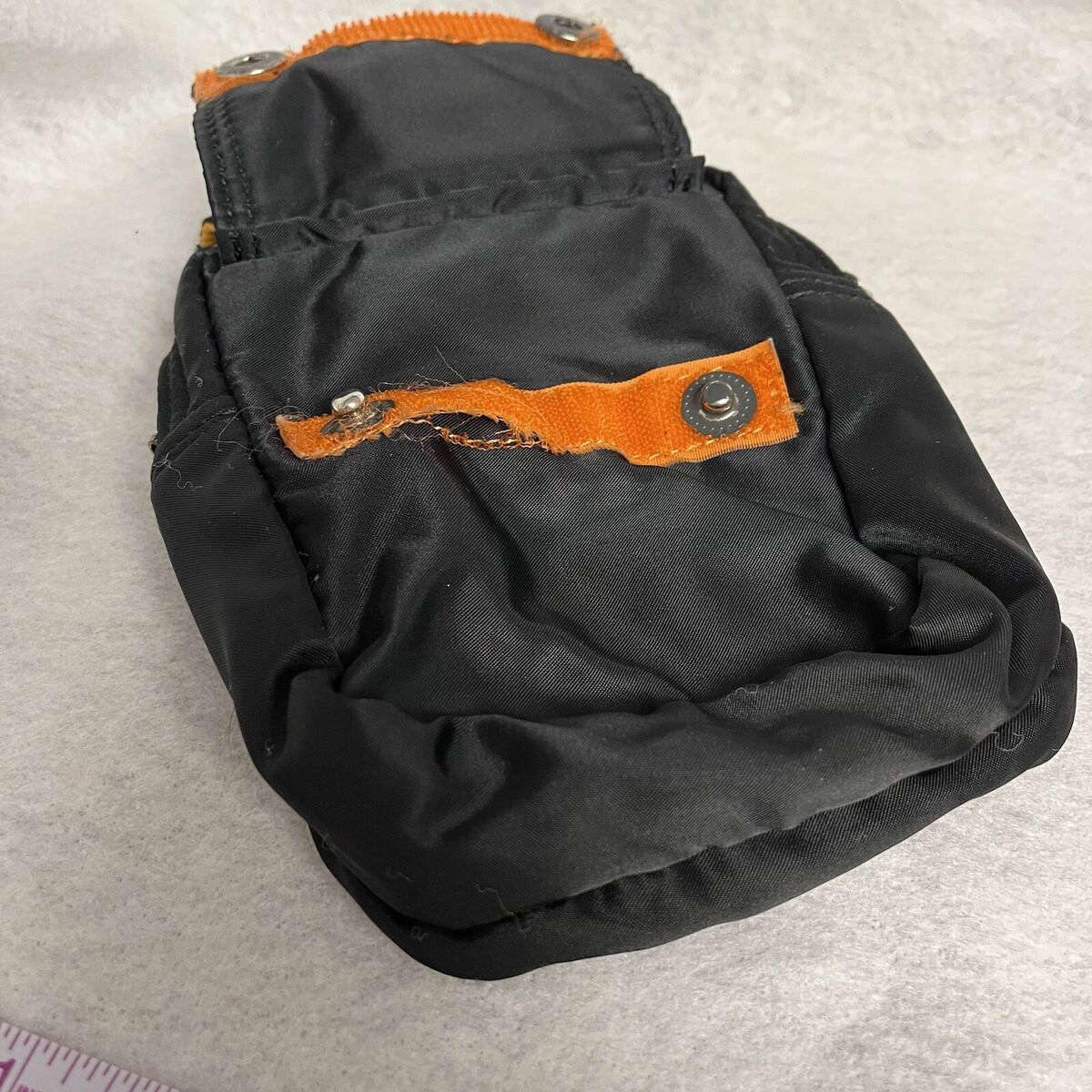 PORTER x BEAMS Black Tanker Mini Waist Pouch Bag with Belt PORTER x BEAMS Black Tanker Mini Waist Pouch Bag with Belt