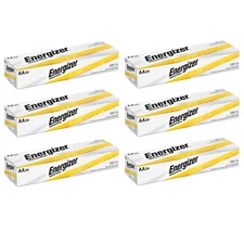 576 Energizer Industrial AA Alkaline Batteries (EN91, LR6)