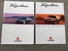 Citroen Xantia Brochure + Accessories brochure in VGC dated 1993/94