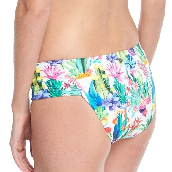 Pantalones de bikini hipster Nanette Lepore Cactus Charmer Multi XS L XSpequeños grandes nuevos con etiquetas Foto 2 de 4