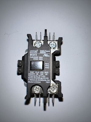 Mars Contactor 91311     240/277VAC 30FLA 180LRA 40RES