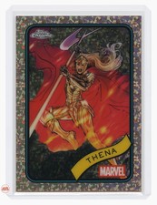 2025 Topps Chrome Marvel Thena Rose Gold Mini Diamond Refractor #2 6/40