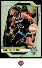 2024 Panini Prizm WNBA #8 Diamond DeShields Silver Prizms