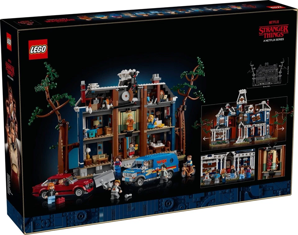 Stranger Things: The Creel House Lego 11370 13 Minifigs New in Box PREORDER - Image 2 of 2