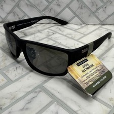 NWT Foster Grant All Terrain Sunglasses AT 9 Blk POL Black Wrap Frames