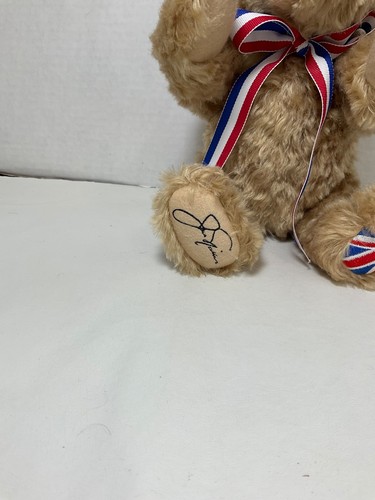 STEIFF British Open Champion JACK NICKLAUS II 11” Brown Plush Bear LE - Picture 4 of 8