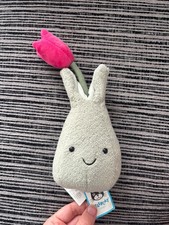 BNWT Jellycat - Fuchsia Sweet Sproutling - Small Plush Soft Toy 9" Rare Flower