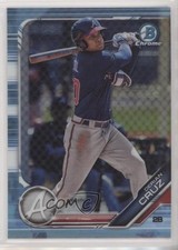 2019 Bowman Draft Chrome Sky Blue Refractor Derian Cruz #BDC-52 fm0