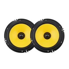 6" Car Audio 4-Way Speakers 600 Watts Max 6 1/2" Inch 16CM 4 OHM - PAIR