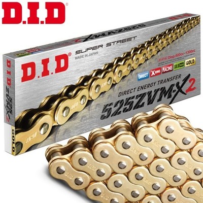 DID Kette für MV Agusta Superveloce 800 Oro ABS 2020 X-Ring 525ZVM-X2 gold Niet