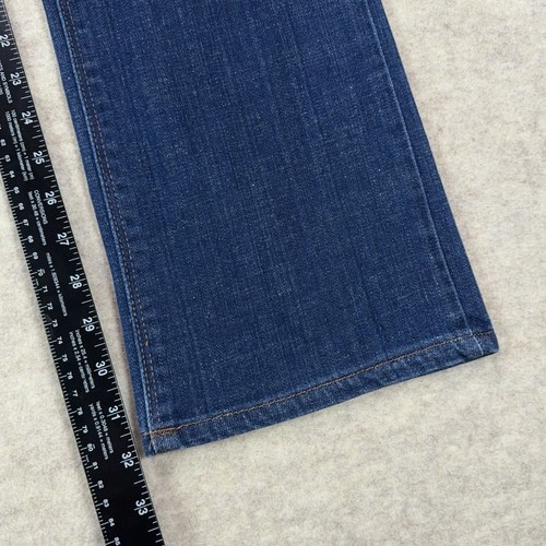 Jeans uomo Mott & Bow 33x34 blu graffetto gamba dritta cinque tasche elasticizzato *33x32* - Foto 13 di 16
