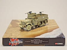 M3A1 Half Track 'A' Co, 2nd Amored Div . Corgi WWII Legends CC60402. 1/50 Scale