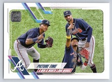 2021 Topps Picture Time Ronald Acuna Jr. #372 Atlanta Braves