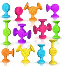 Toddler 12 Pcs Sensory Suction Toys/bath Toys