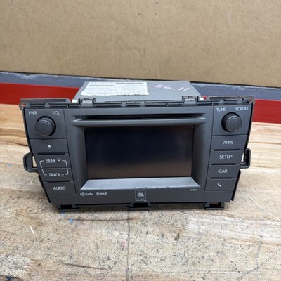 2011 - 2015 Toyota Prius JBL OEM Radio CD Player Green Edge HD radio 57034