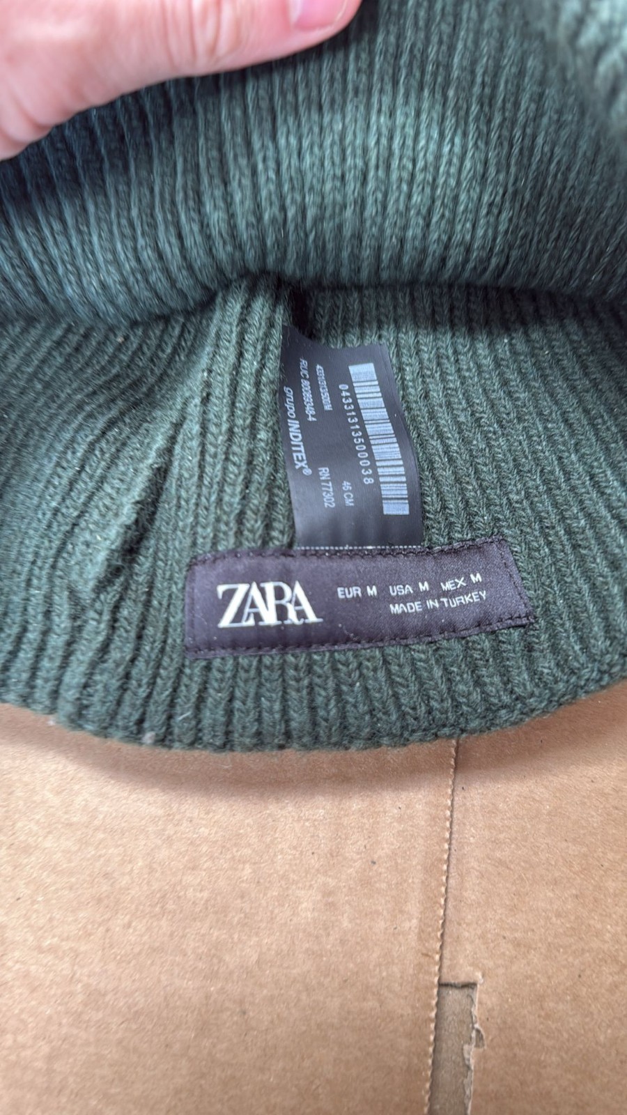 Zara Basic Knit Beanie – Soft, Lightweight Ribbed… - image 4