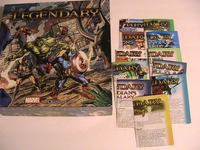 11 Expansion, Foam, Marvel Legendary Base Starter Core Board Game Lot Upper Deck