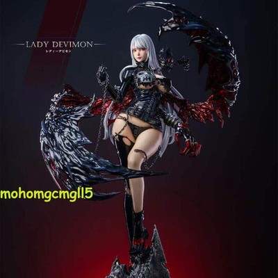 Digimon Adventure Angemon Angewomon Statue Figure Lady Devimon
