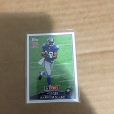 2009 Topps Kickoff #136 Hakeem Nicks RC Rookie Giants