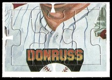 1982 Donruss #40-42 '81 Baseball Great Moments Babe Ruth Puzzle New York Yankees