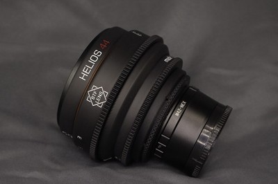 Sony E Helios 44 58mm T2.1 Rehouse Cine Lens  Sony Camera cinema Helios 44-2