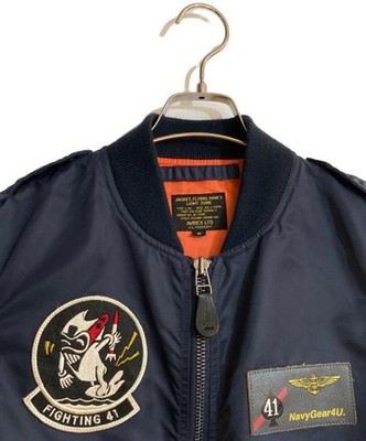 AVIREX L-2B Black Ace Flight Jacket navy 6162124 | eBay