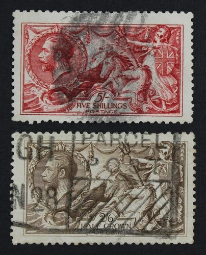 CKStamps: Great Britain Stamps Collection Scott#179 180 Used