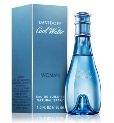 Davidoff Cool Water Damen Eau de Toilette 30ml Frischer Duft