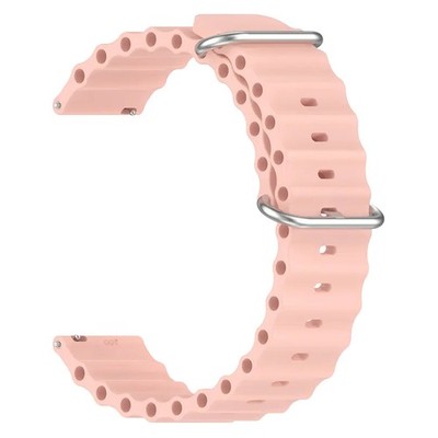 20 MM & 22 MM Replacement Ocean Band Silicone Smart Watch Strap for Men & Women