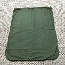 Vintage Military Canvas Laundry Bag 30x23 inch US Stencil Army Sack 70s Original