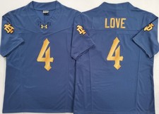 Jeremiyah 4 Love YOUTH Stitched Jersey Blue