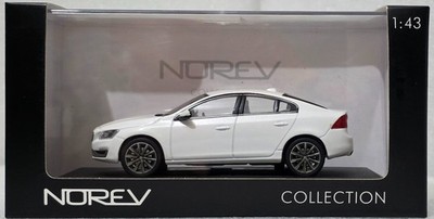 Volvo S60 2013 Crystal White Pearl 1/43 Norev 870010 Diecast Model