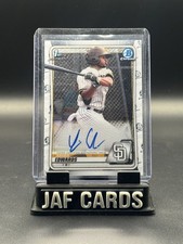 2020 Bowman Chrome  Xavier Edwards 1st Bowman On-Card Auto Padres Marlins