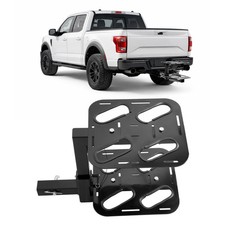 Adjustable Folding Car Hitch Ski Rack 2 Hitch Receiver Lightweight Easy Access