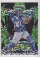 2019 Panini Prizm Tier III Lime Green Donut Circle /199 Meibrys Viloria #206 1io