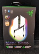 Razer Basilisk V3 Pro Wireless Gaming Mouse Fast Optical Switches - New - WHITE
