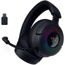 Razer - Kraken V4 Wireless Over-the-Ear Gaming Headset for PC, Mac, Playstati...